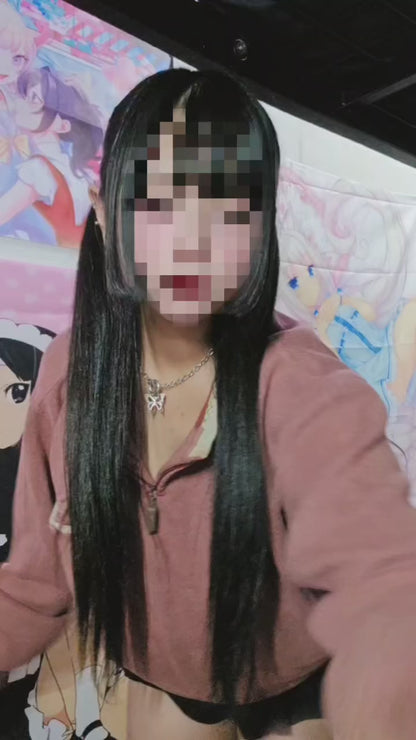 【ユニセックス】紅色デザイントップス
